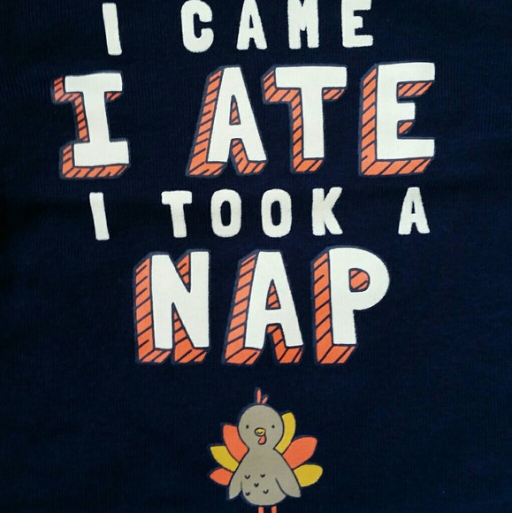 NWT Carter's 2-Pc Thanksgiving Bodysuit Pant Set - Picture 2 of 4